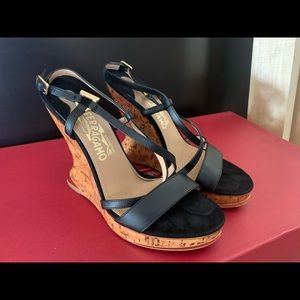 Ferragamo Wedges Size 6.5